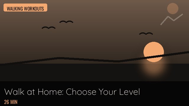 Walk at home 👣 Walking Workout for Seniors & Beginners // Choose Your Level & Easy to Follow!